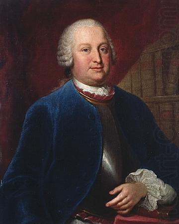 Louis de Silvestre Portrait of Heinrich von Brehl china oil painting image